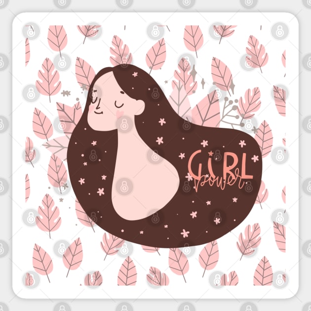 Girl Power Sticker by ElenaDanilo